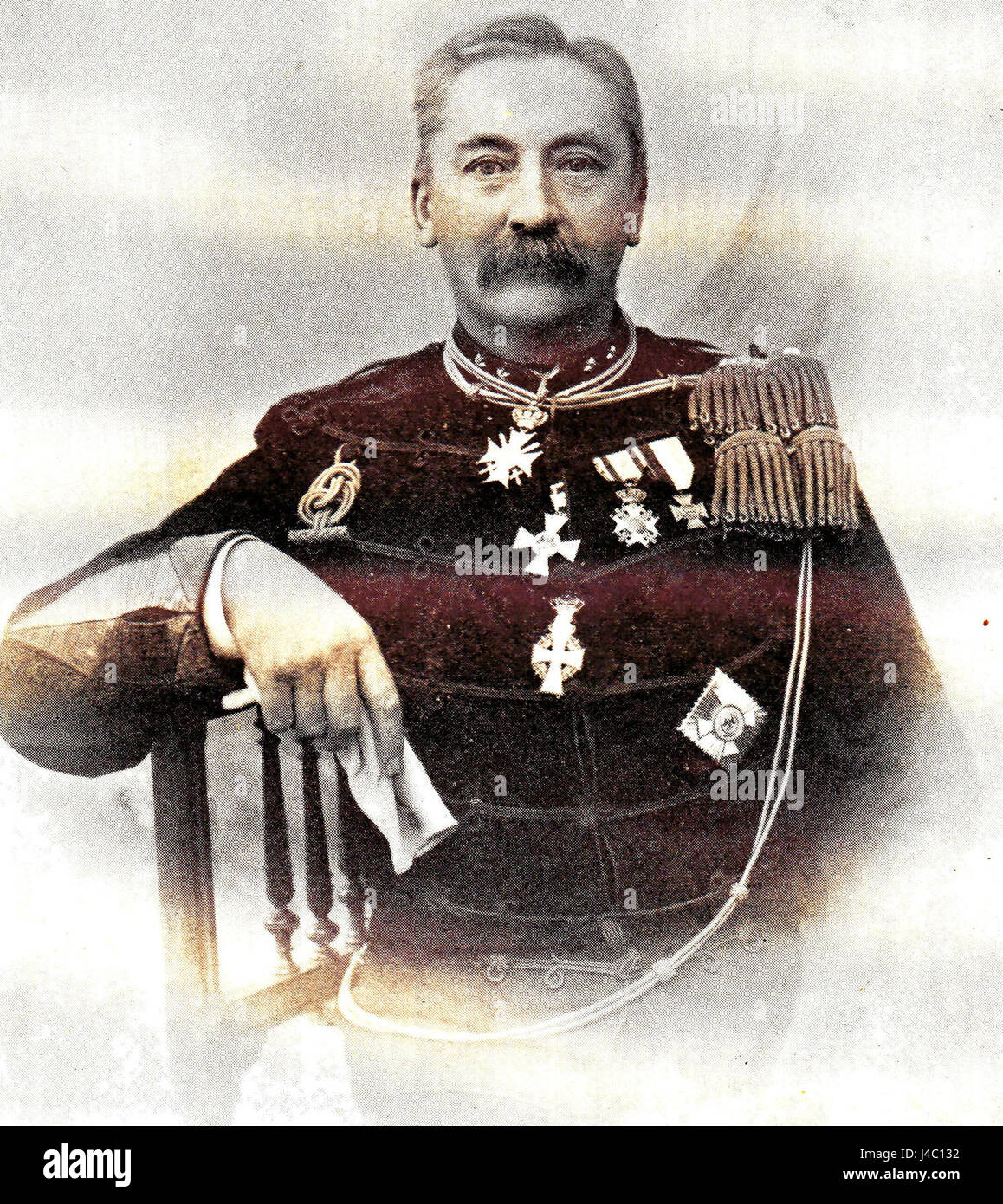 Rooseboom, W. Luitenant generaal Foto Stock