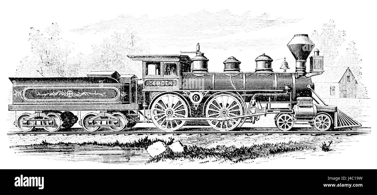 PSM V12 D293 Standard e passeggero motore express 1878 Foto Stock