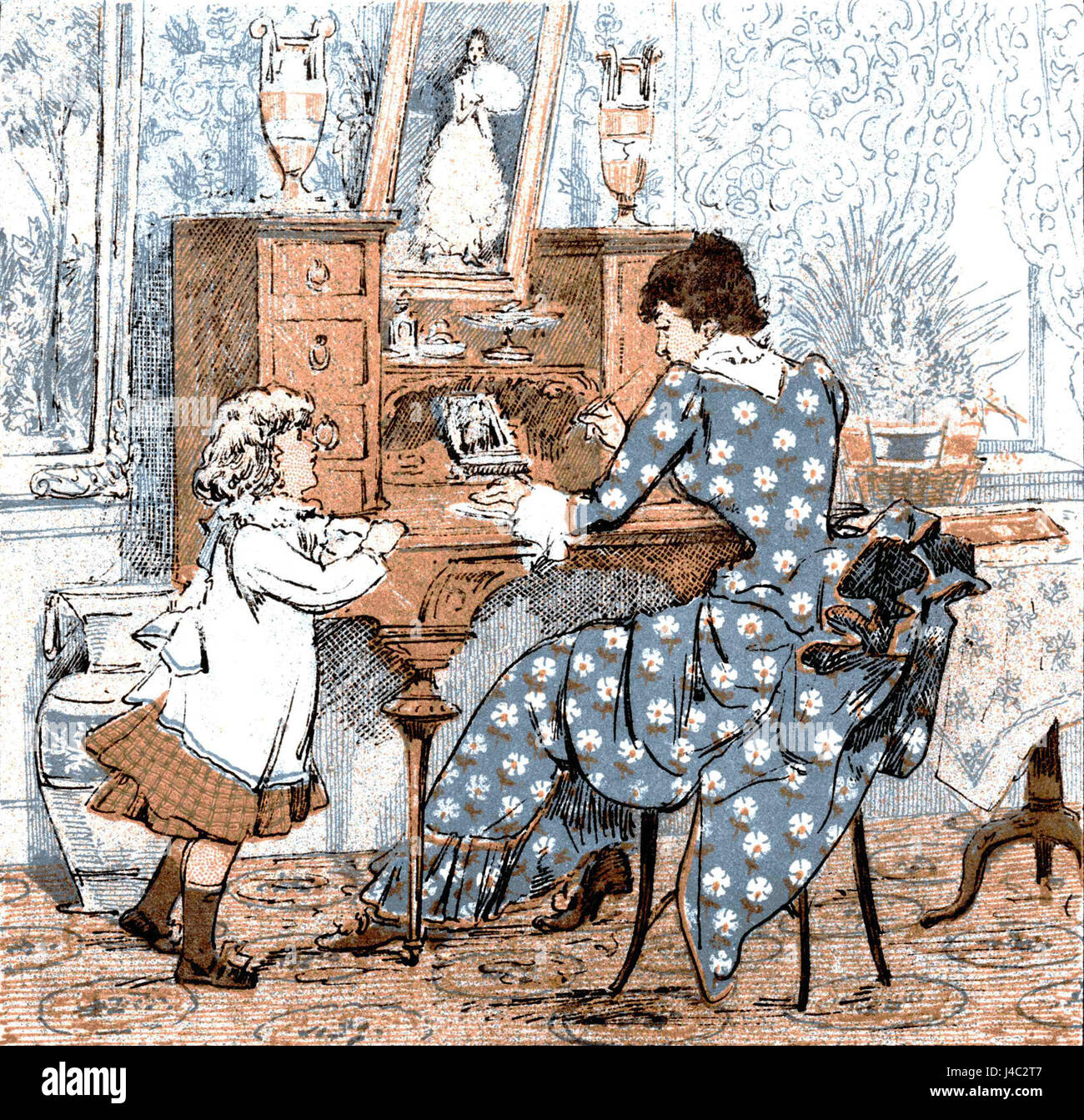 Punzone1885Beroligende Foto Stock