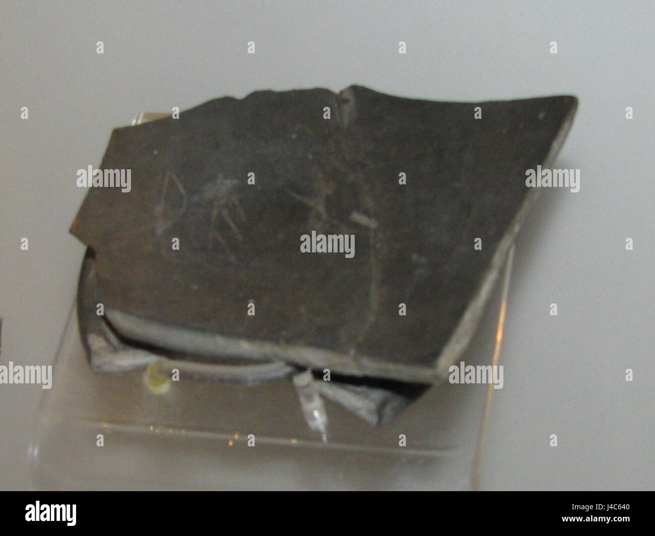 Regia bucchero con Rex inscrption Foto Stock