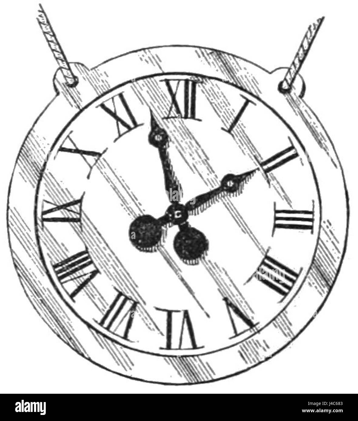 PSM V30 D667 orologio parigino 1 Foto Stock