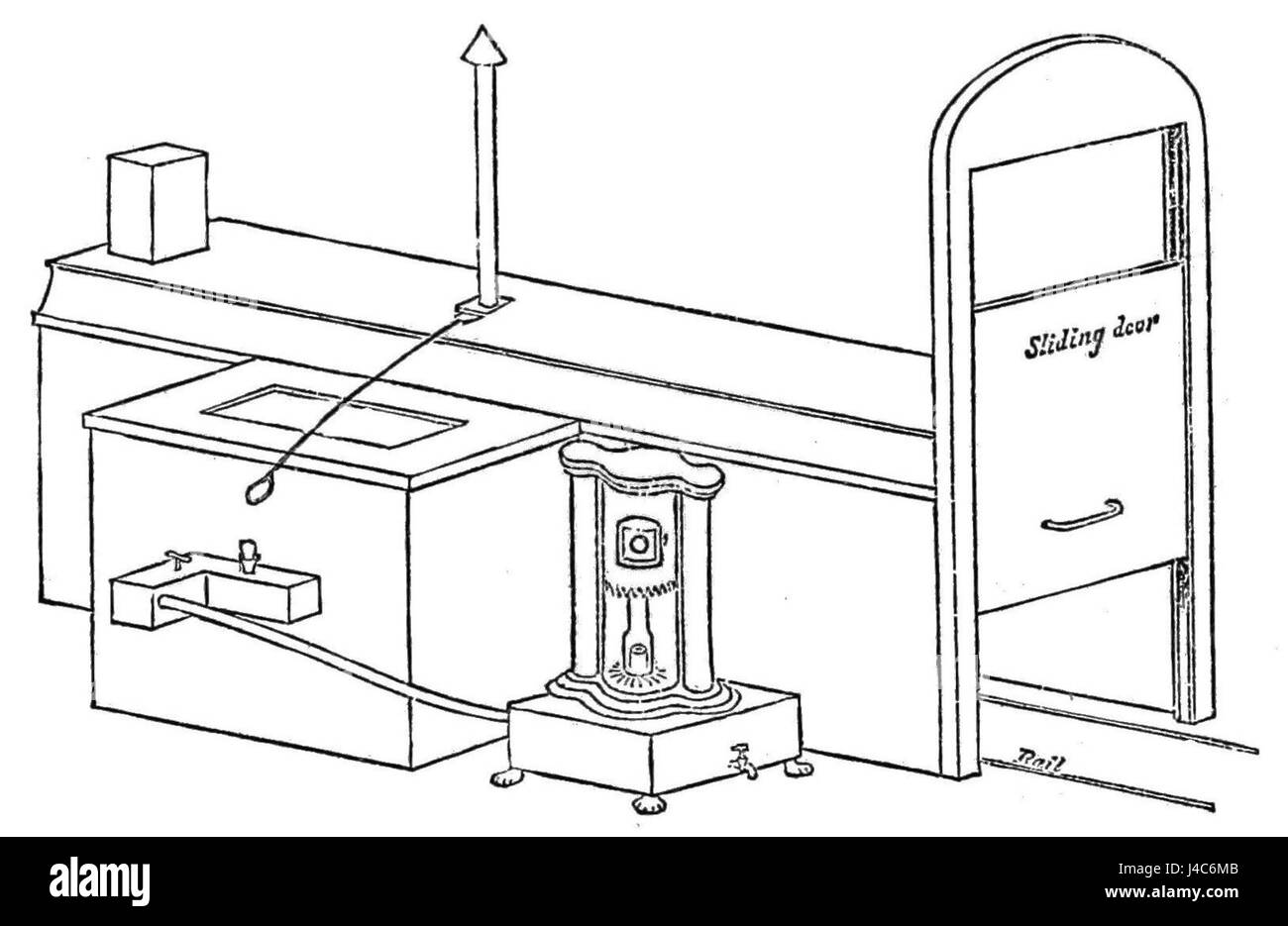 Questo riferimento del PSM V26 D664 discute "la camera letale", un termine spesso associato ai metodi storici della pena capitale, in particolare nel contesto del sistema giudiziario e delle esecuzioni. Foto Stock