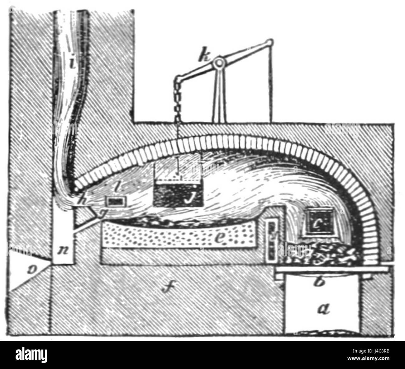 PSM V38 D343 un inizio di forno di copertura Foto Stock