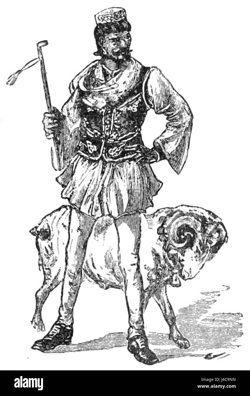 "A Sporting Man" è un'illustrazione del Popular Science Monthly (PSM), volume 40, D619. L'immagine raffigura un uomo impegnato in un'attività sportiva, che riflette l'interesse dell'epoca per il tempo libero e il tempo libero. L'illustrazione cattura il movimento dinamico e l'atletismo del soggetto, mostrando la cultura sportiva del tempo. Foto Stock