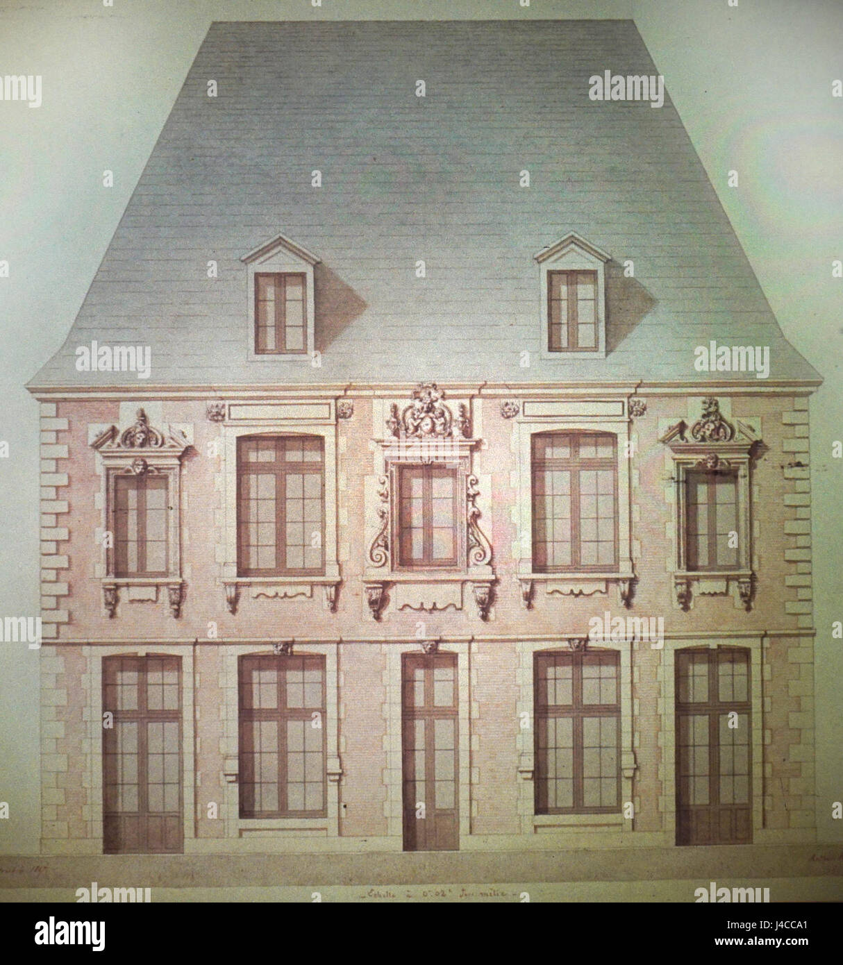 Pavillon St Pierre les Dames 05189 Foto Stock