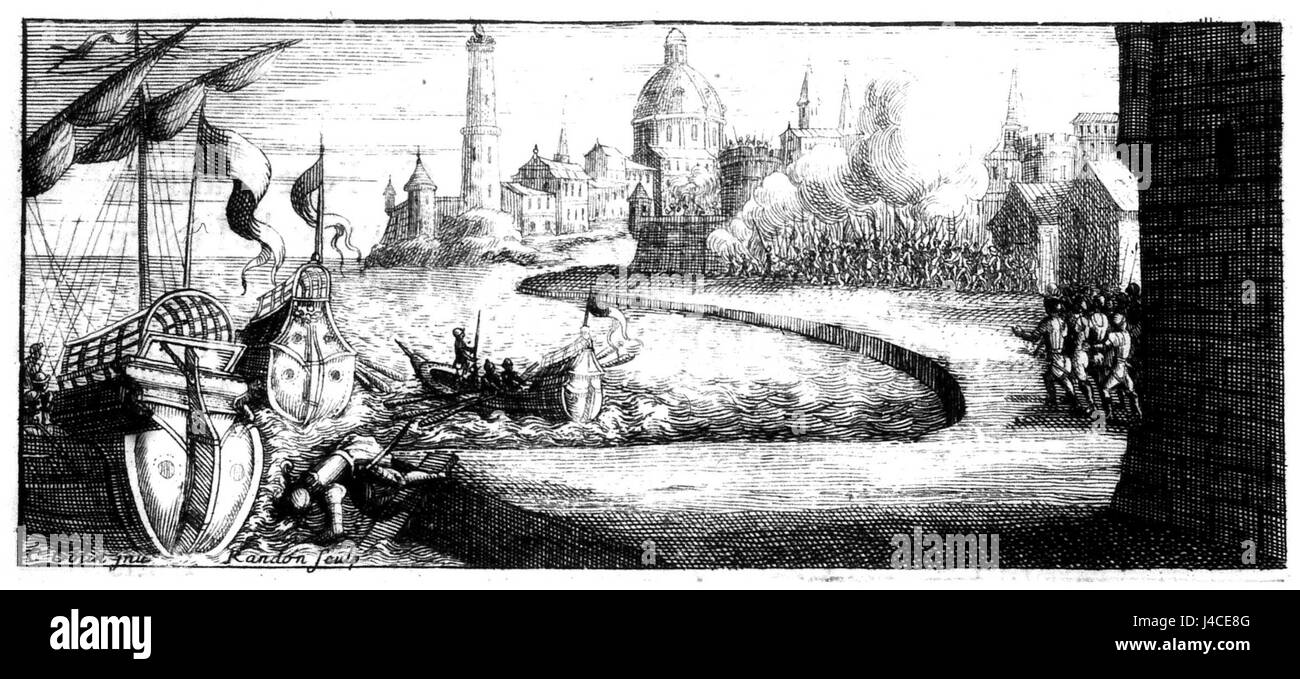 L'immagine raffigura il porto di Marsiglia, uno dei porti più grandi e antichi della Francia. Il porto è stato storicamente un centro chiave per il commercio, il commercio e l'attività marittima nella regione del Mediterraneo. Foto Stock