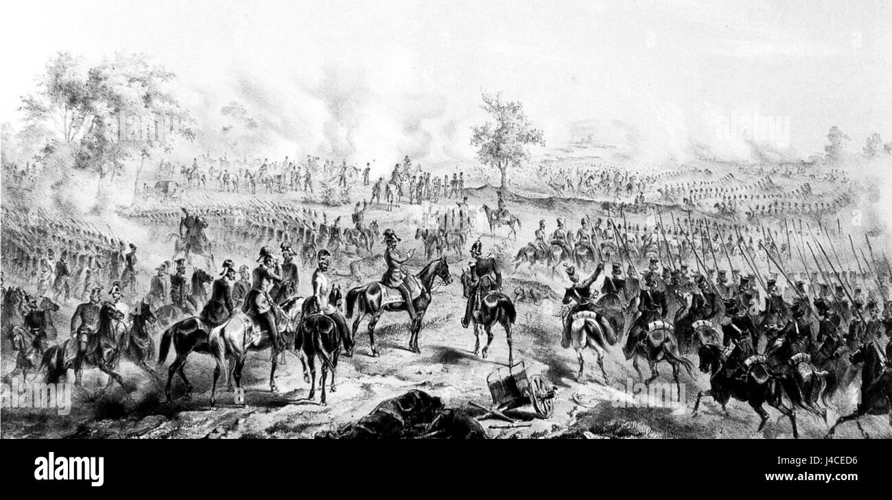 Csata Peredi oroszok Foto Stock