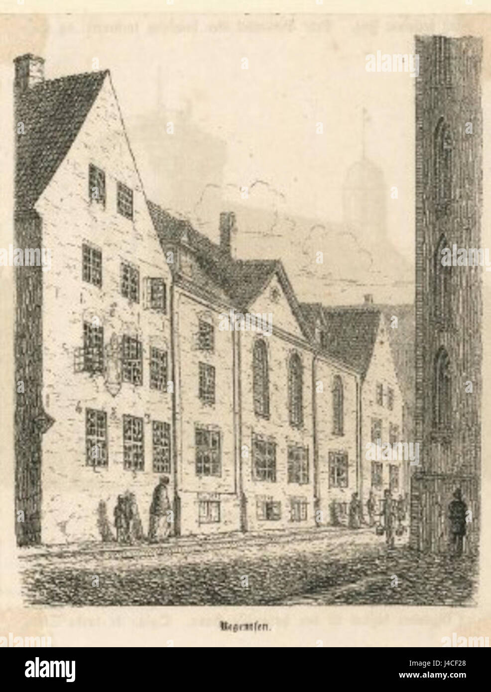 La stampa Regentsen si riferisce a un'impronta storica raffigurante i reggenti, che erano figure politiche influenti nei Paesi Bassi, spesso parte dell'élite di governo durante il secolo d'oro olandese. Foto Stock