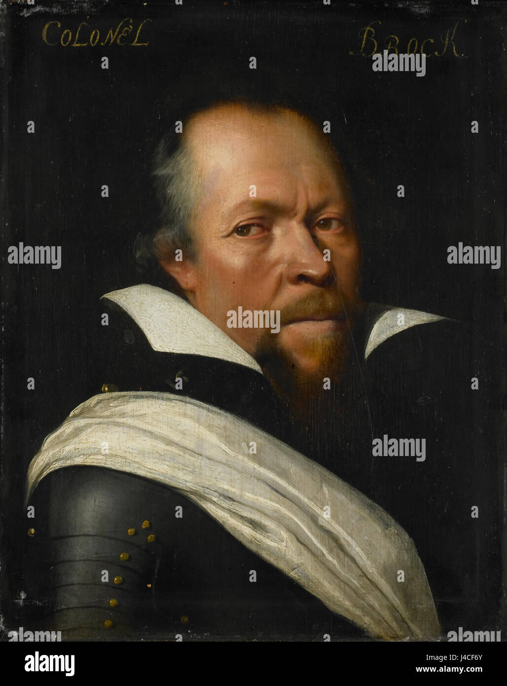 Portret van Sir William Brog (1563 1636) Rijksmuseum SK A 559 Foto Stock