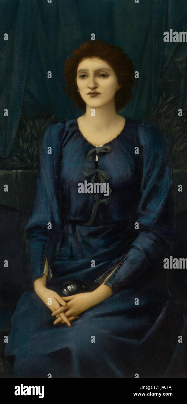Ritratto di Madeleine Deslandes da Burne Jones Foto Stock