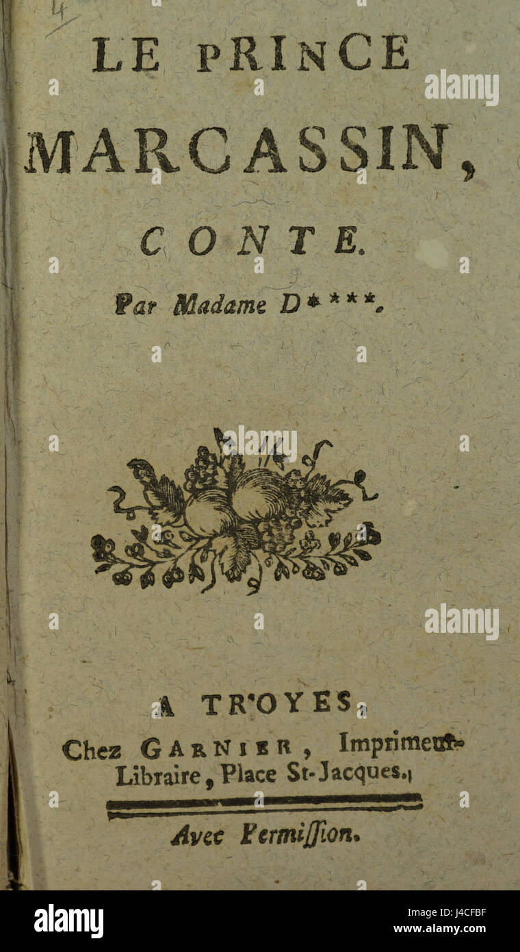 Il principe marcassin 10238 Garnier Foto Stock