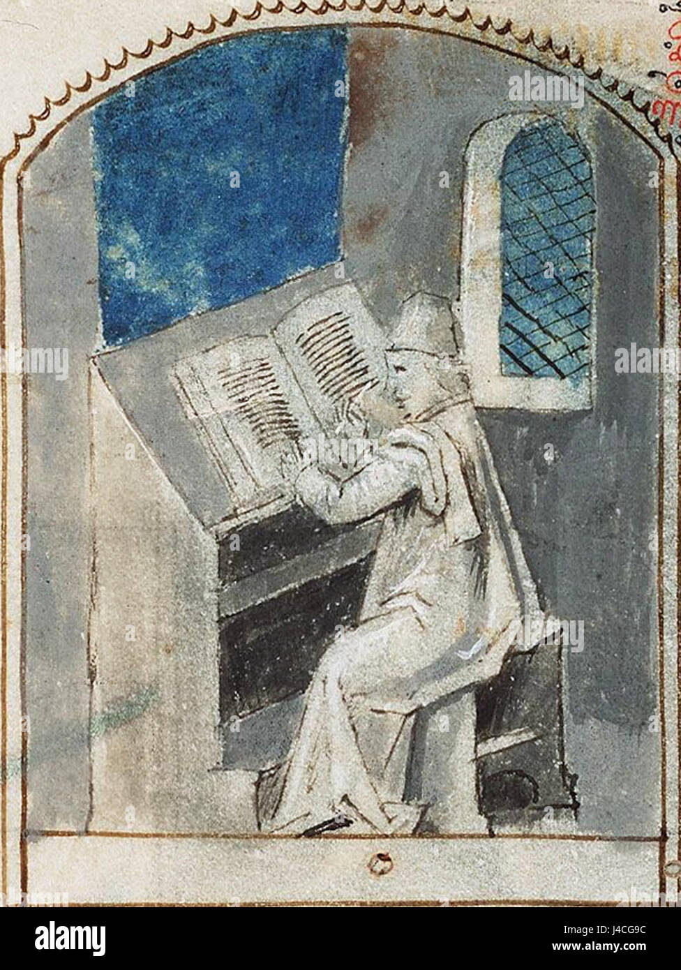 Petrus Comestor iscritto Foto Stock