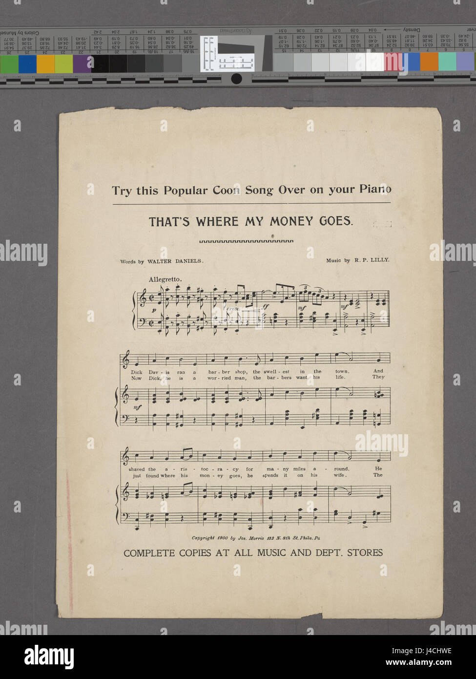 'Rip! Rip! Rip!' È un'opera a cui si fa riferimento dalla collezione della New York Public Library, probabilmente legata a temi di distruzione, tensione o eventi drammatici. Il riferimento a "Ade" suggerisce una connessione con argomenti mitologici o filosofici riguardanti l'aldilà. Foto Stock