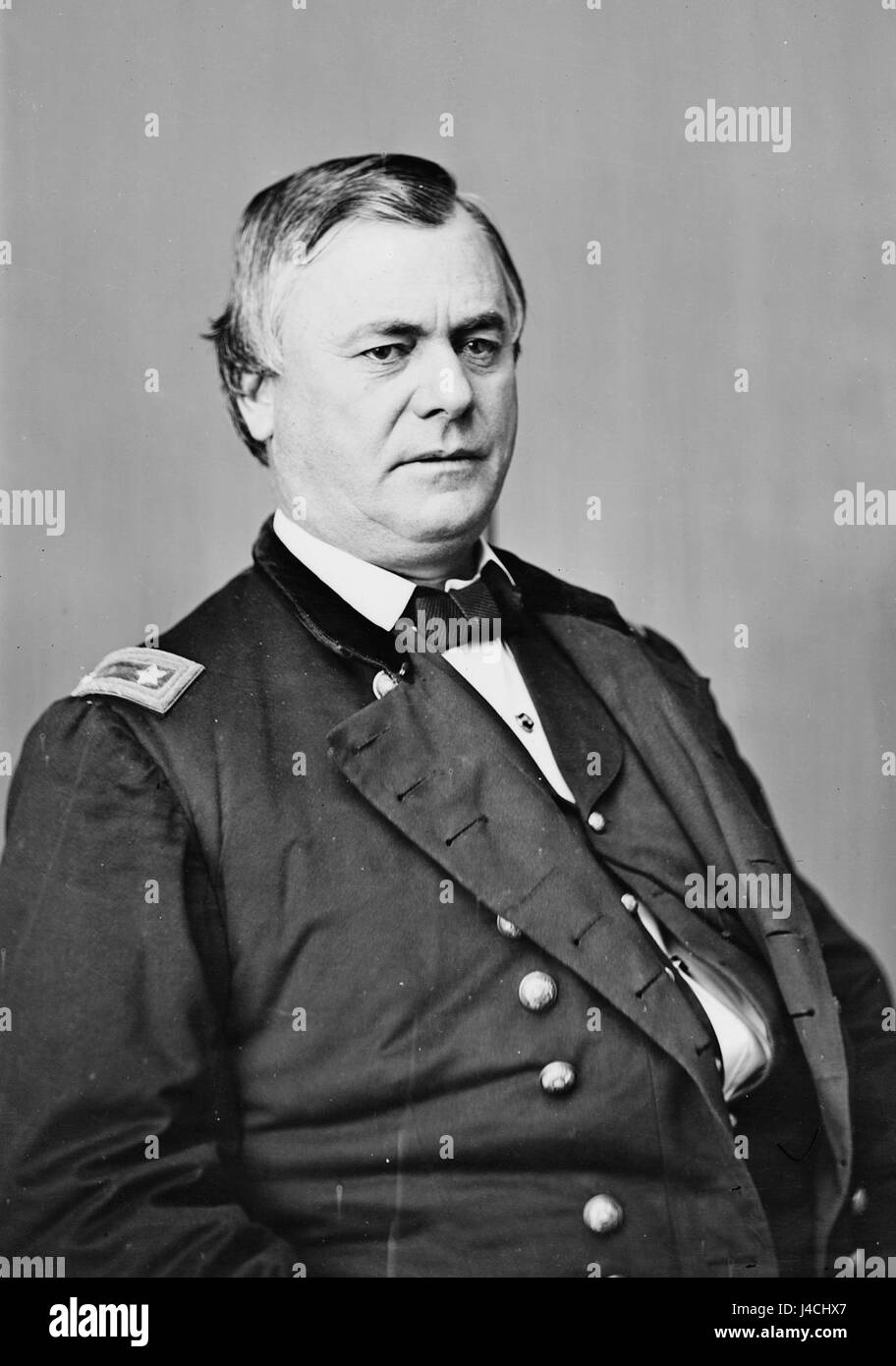 Richard James Oglesby (1824â€“1899) è stato un politico statunitense e generale dell'Unione durante la guerra di secessione americana. Servì come governatore dell'Illinois ed era noto per la sua leadership durante la guerra e la sua influenza politica negli anni del dopoguerra. Foto Stock