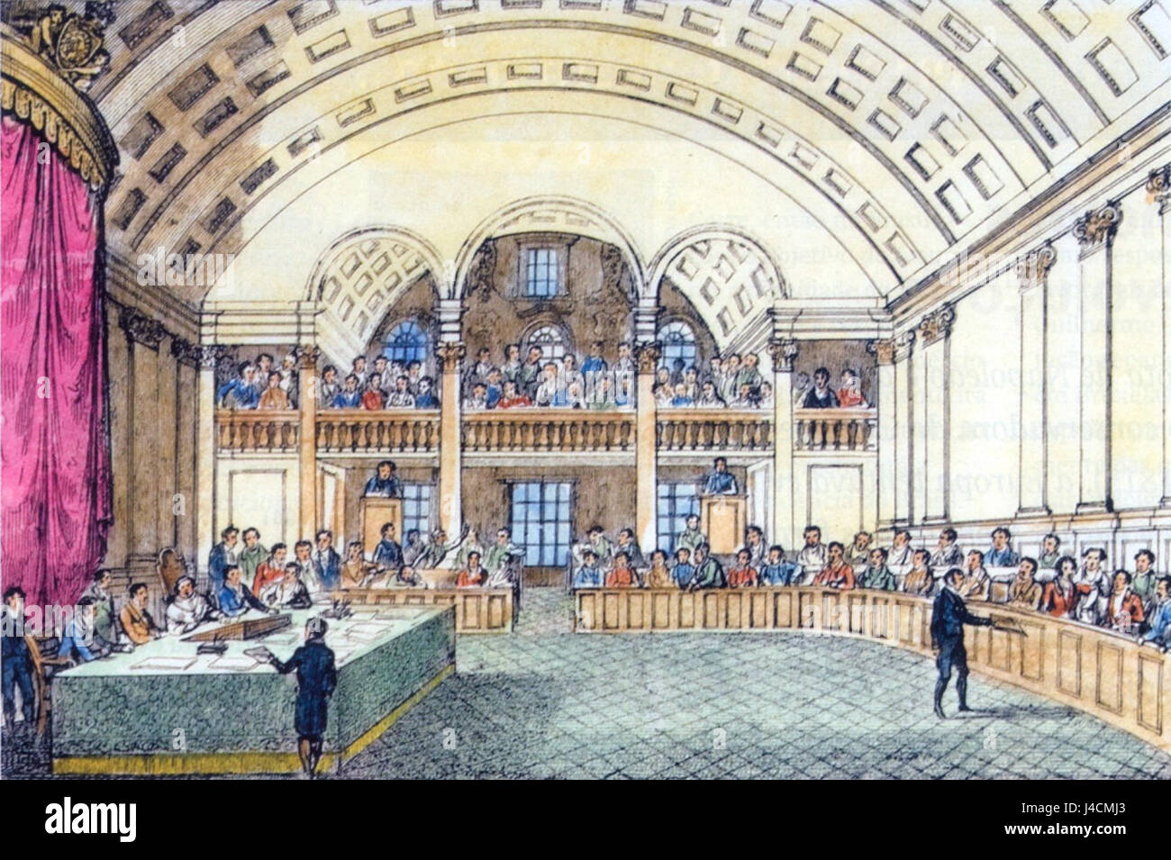 Robert Walsh Camera dei Deputati del Brasile 1830 Foto Stock