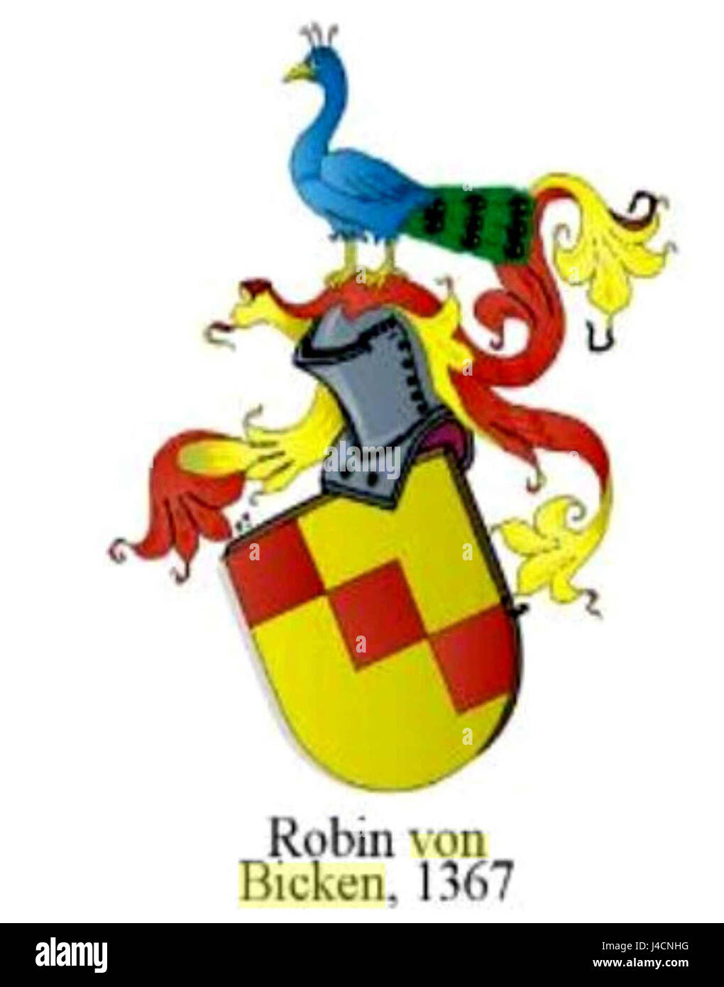 Robin von Bicken Foto Stock Robin von Bicken Foto Stock