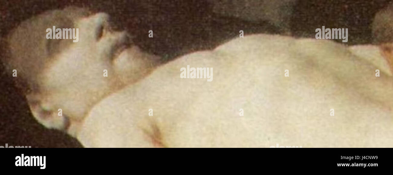 Rembrandt Anatomie Tulp dettaglio Foto Stock