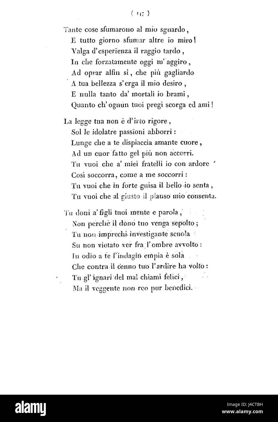 Pagina di "Pellico poesie inedite" contenente poesie inedite dell'autore italiano Silvio Pellico, che mette in evidenza i suoi contributi alla letteratura italiana del XIX secolo. Foto Stock