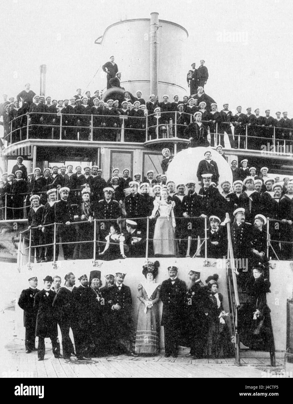 Un ritratto di Pietro il grande, dipinto nel 1896, che rappresenta l'iconico zar russo e la sua trasformazione della Russia in una grande potenza europea. Foto Stock