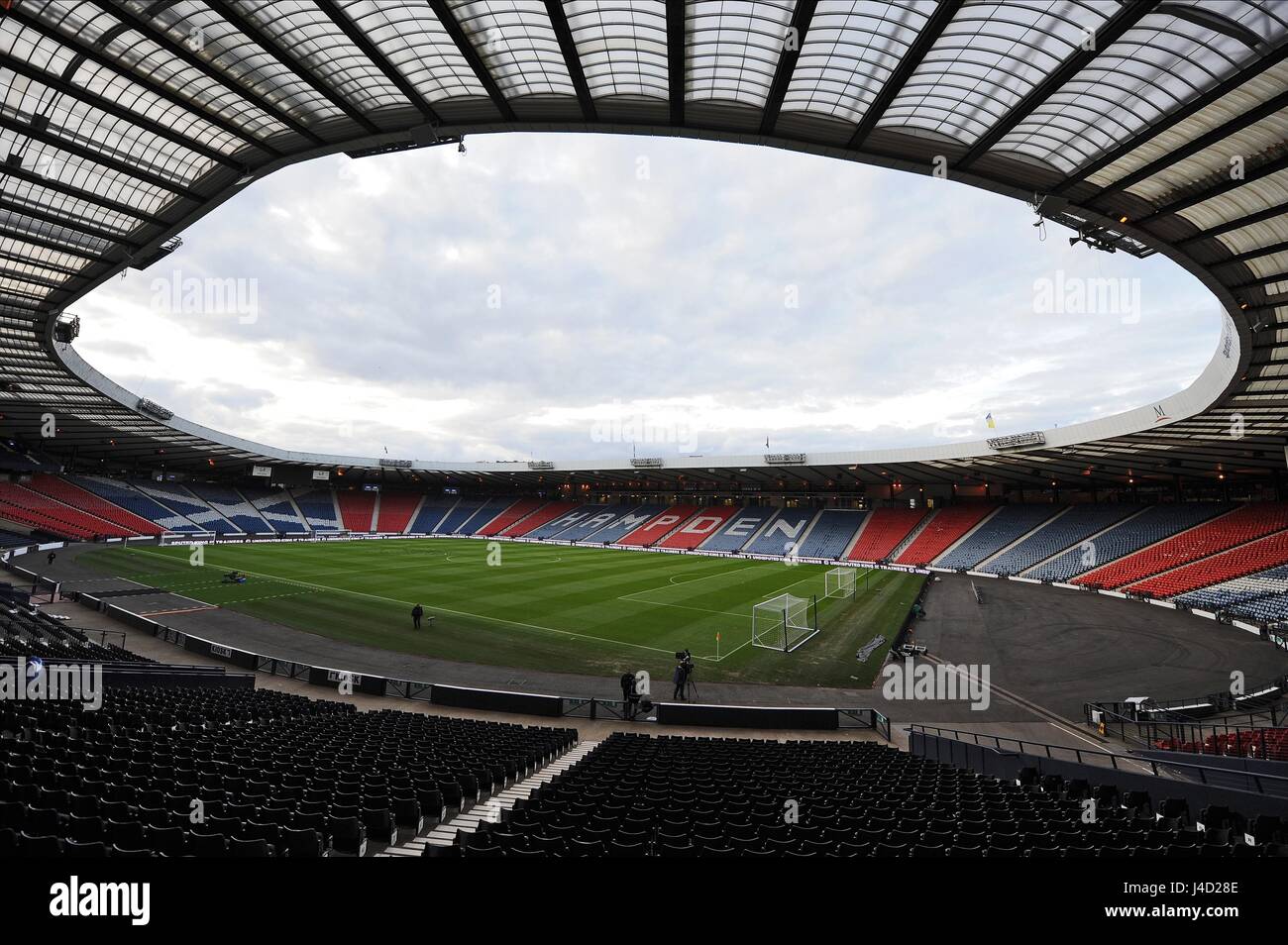 HAMPDEN PARK SCOZIA V IRLANDA DEL NORD SCOZIA V IRLANDA DEL NORD HAMPDEN PARK GLASGOW Scozia il 25 marzo 2015 Foto Stock