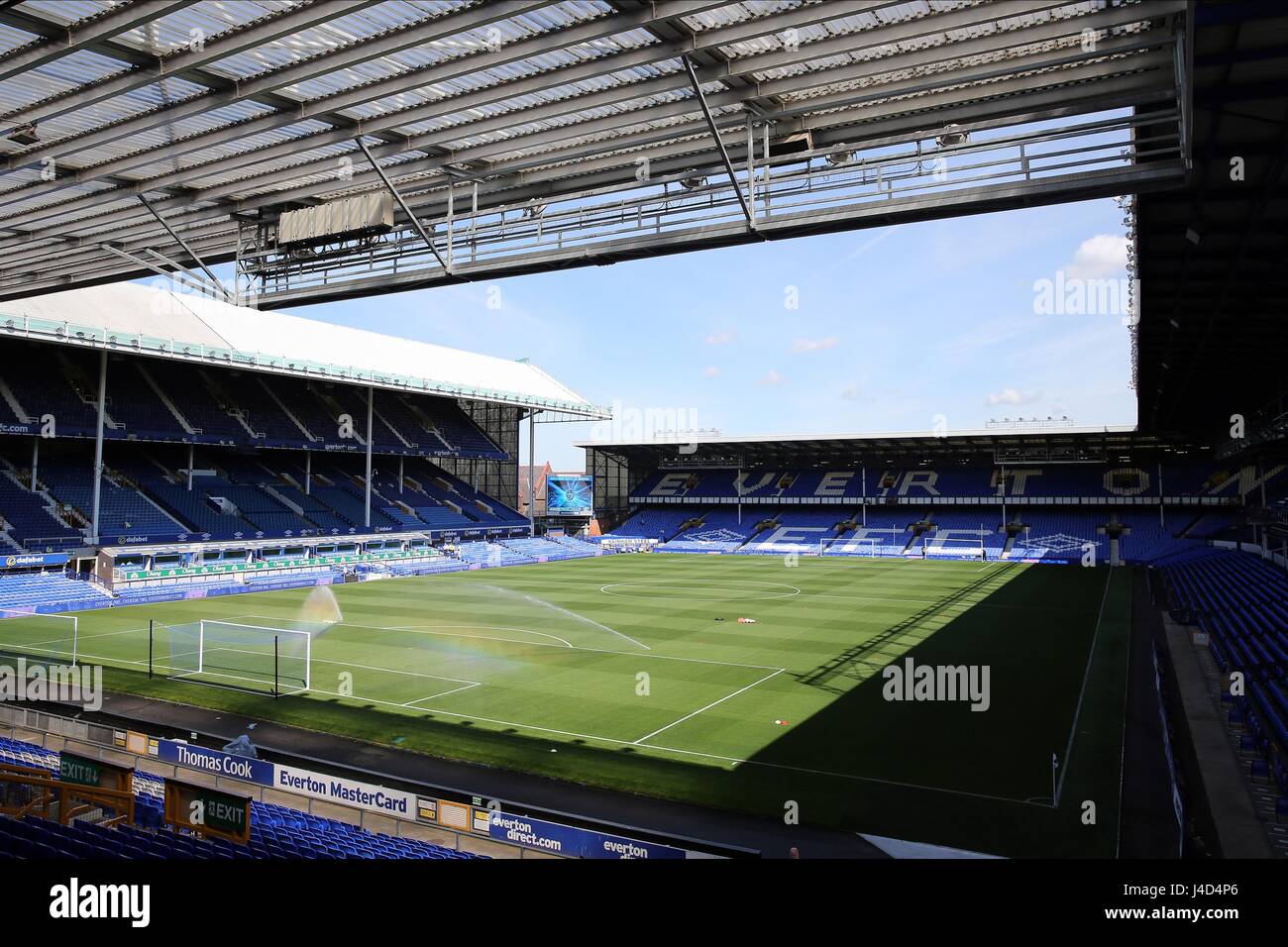 EVERTON FOOTBALL CLUB EVERTON V WATFORD GOODISON PARK EVERTON INGHILTERRA 08 Agosto 2015 Foto Stock