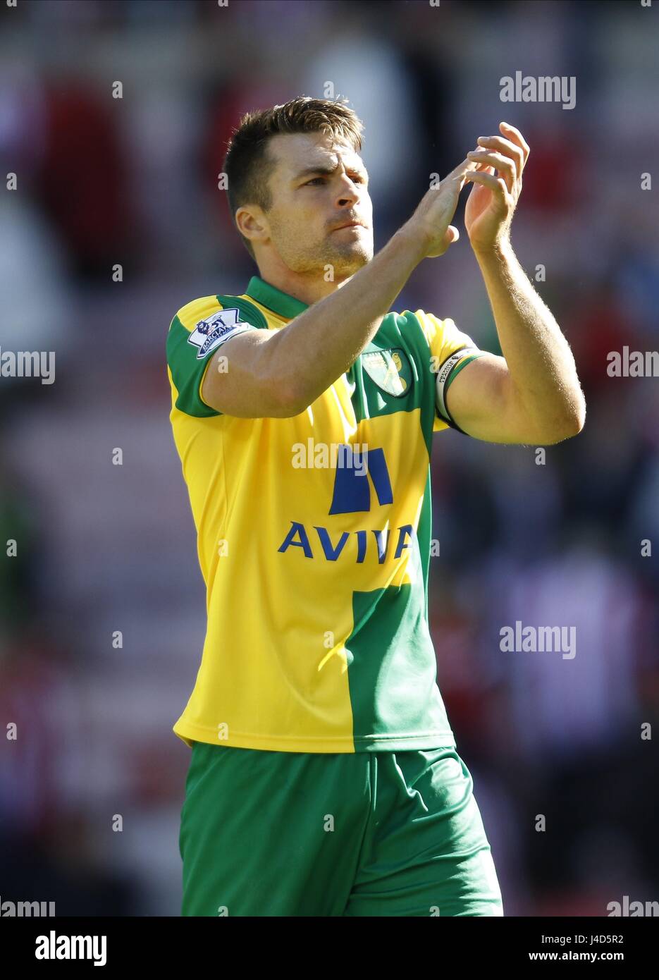 RUSSELL MARTIN Norwich City FC Norwich City FC STADIO DELLA LUCE SUNDERLAND INGHILTERRA 15 Agosto 2015 Foto Stock