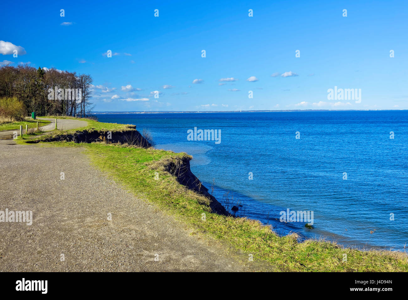 Brodtener Steilufer sul Mar Baltico in Ostholstein, SCHLESWIG-HOLSTEIN, Germania, Europa Brodtener Steilufer an der Ostsee in Ostholstein, Schlesw Foto Stock