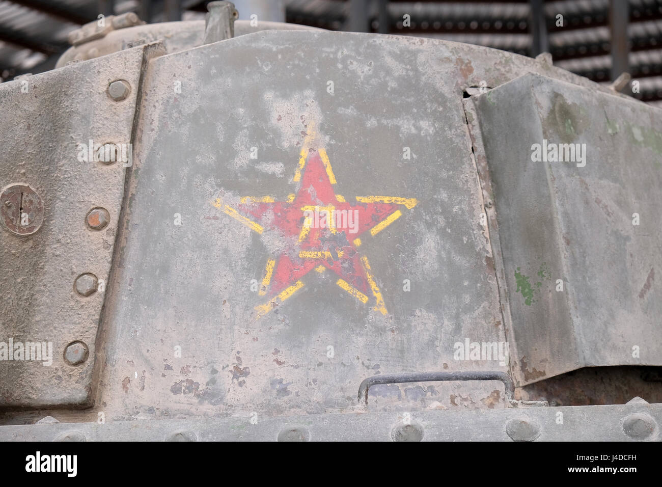 Il Giapponese T-97 medie serbatoio nel museo militare del popolo cinese la Rivoluzione a Pechino in Cina, 25 febbraio 2016. Foto Stock