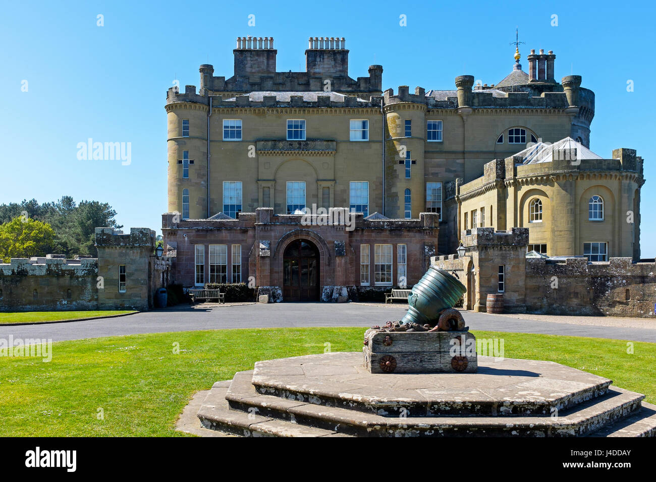 Culzean Castle, Ayrshire, in Scozia, Regno Unito Foto Stock