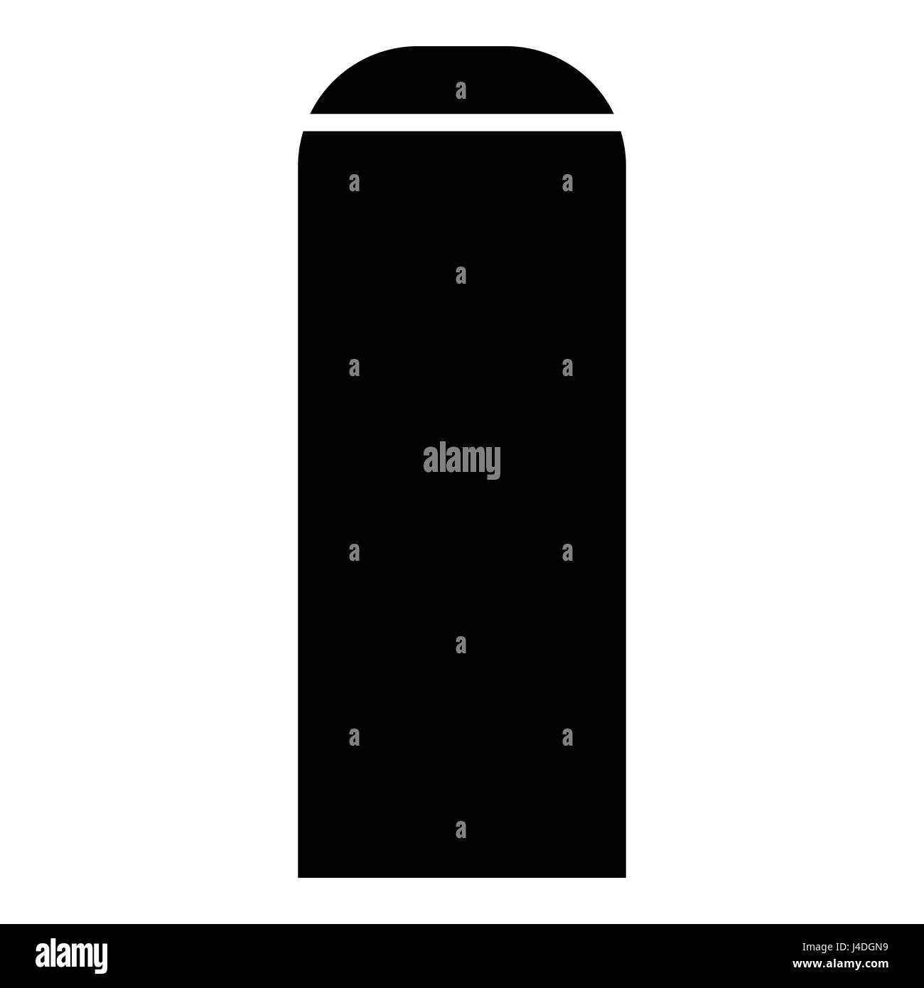 Icona thermos, stile semplice Illustrazione Vettoriale