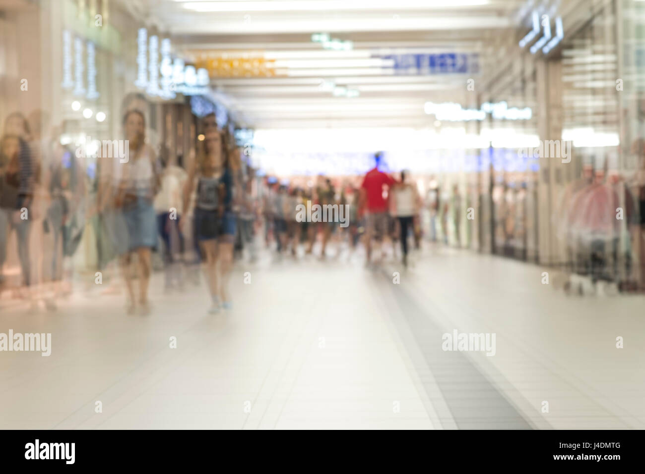 Blur astratti Persone sullo sfondo Foto Stock