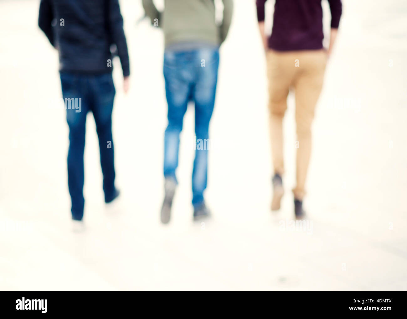 Blur astratti Persone sullo sfondo Foto Stock