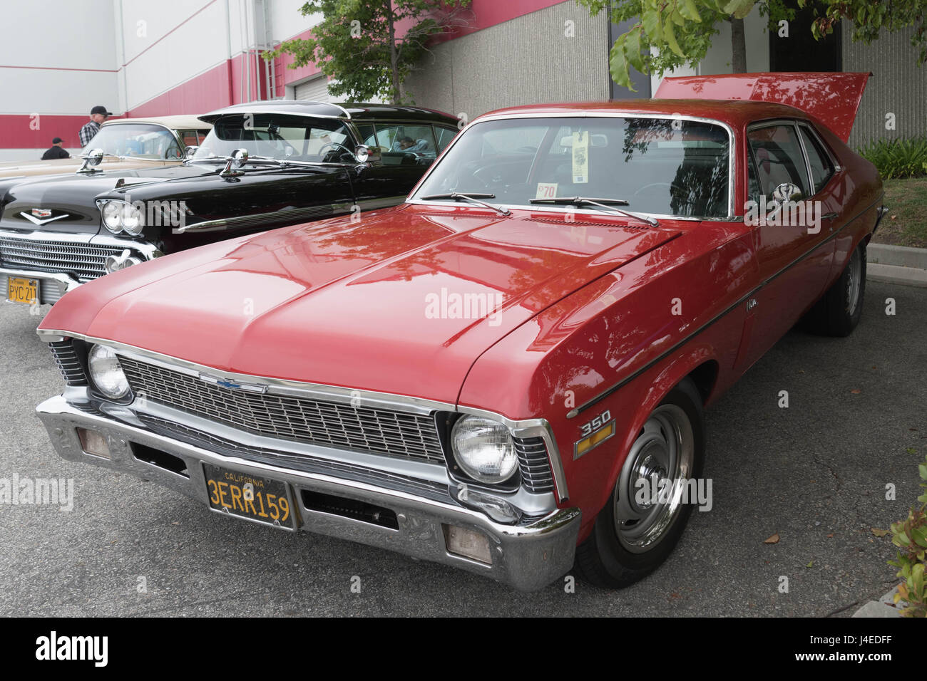 Torrance, Stati Uniti d'America - 5 Maggio 2017: Chevrolet Nova sul display durante il XII Edelbrock annuale Car Show. Foto Stock