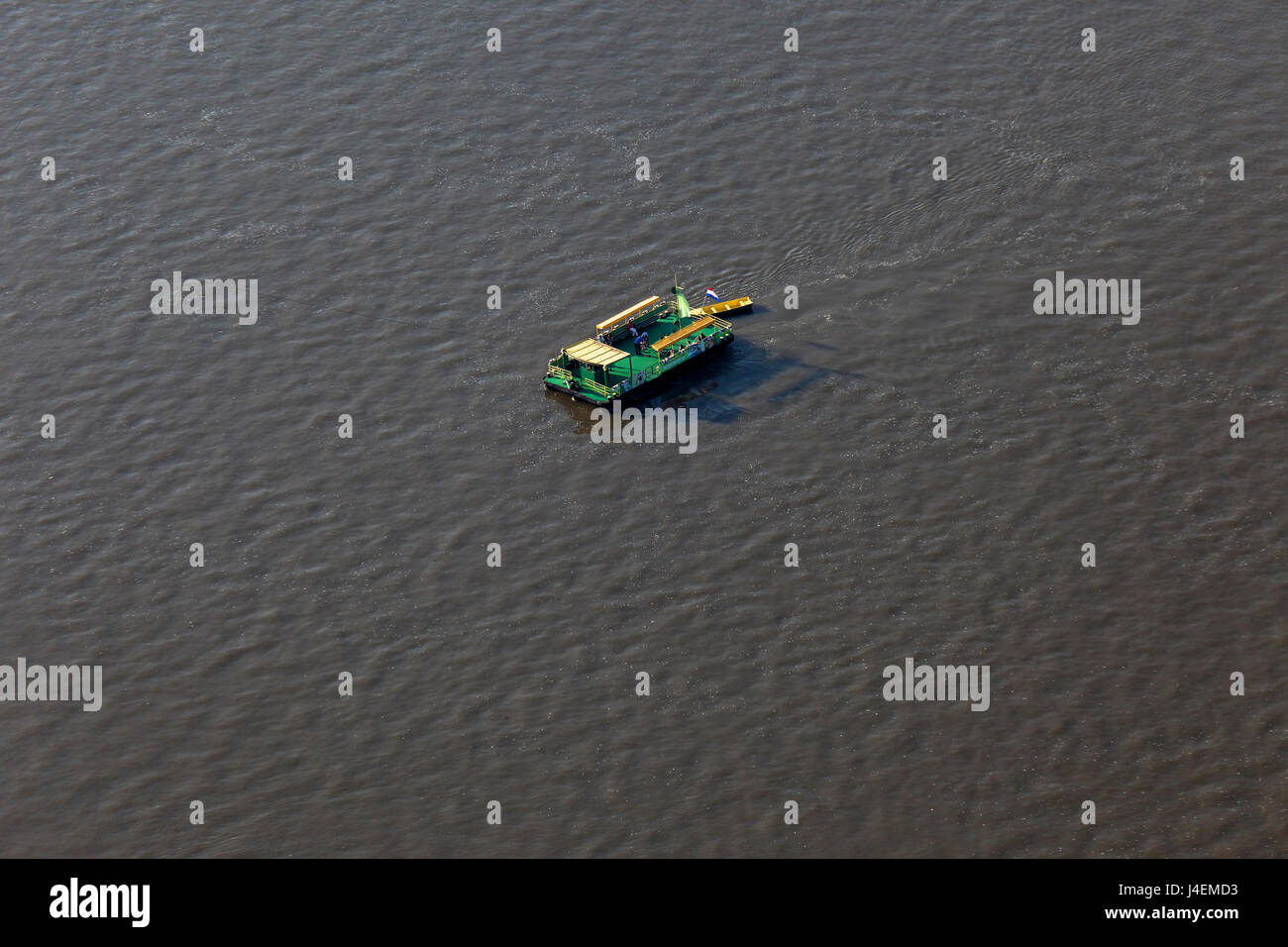 La nave (Inclus.) sul Danubio Foto Stock