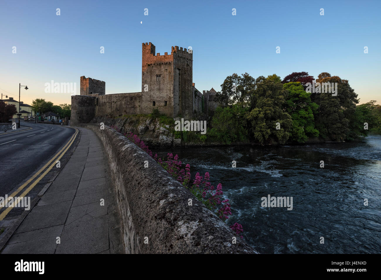 Castello di Cahir, nella contea di Tipperary, Munster, Repubblica di Irlanda, Europa Foto Stock
