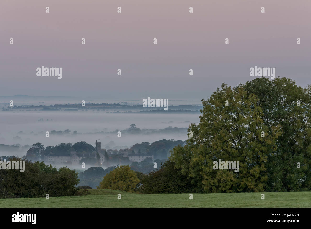 Collina di Tara, nella contea di Meath, Leinster, Repubblica di Irlanda, Europa Foto Stock