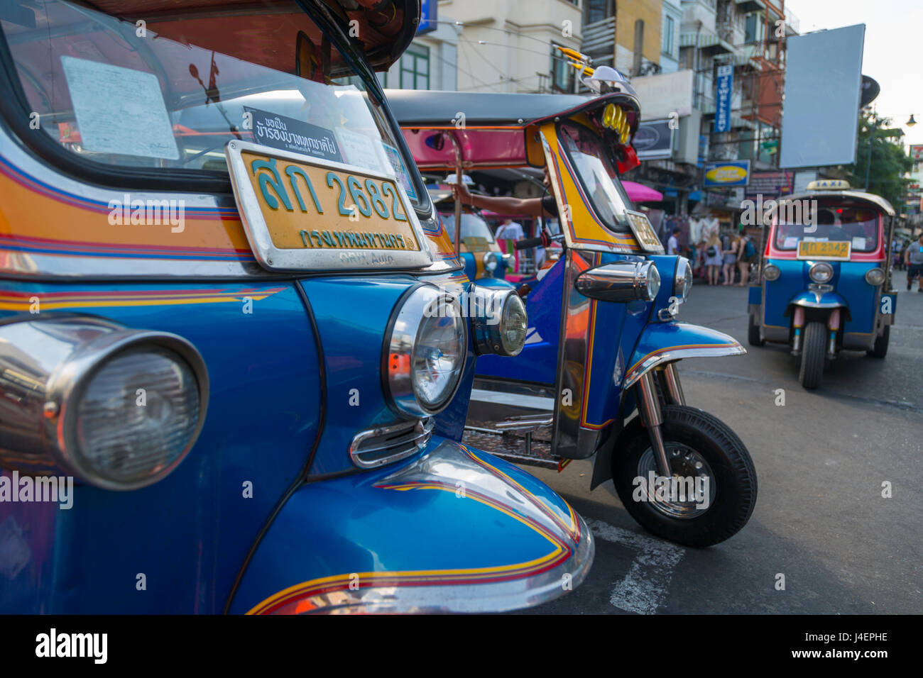 Khao San Road, Bangkok, Thailandia, Sud-est asiatico, in Asia Foto Stock