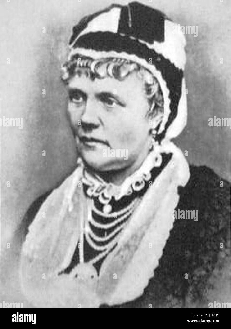 Helena prinses van Nassau moeder van kon Emma Foto Stock