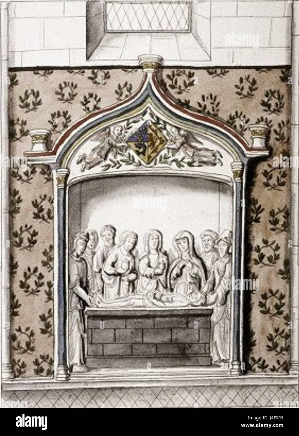 Margherita Stuart fu la Delfina di Francia nel XVII secolo, nota per il suo ruolo nella famiglia reale francese e la sua posizione come moglie di Luigi XIII, contribuendo alla narrazione storica della Francia. Foto Stock