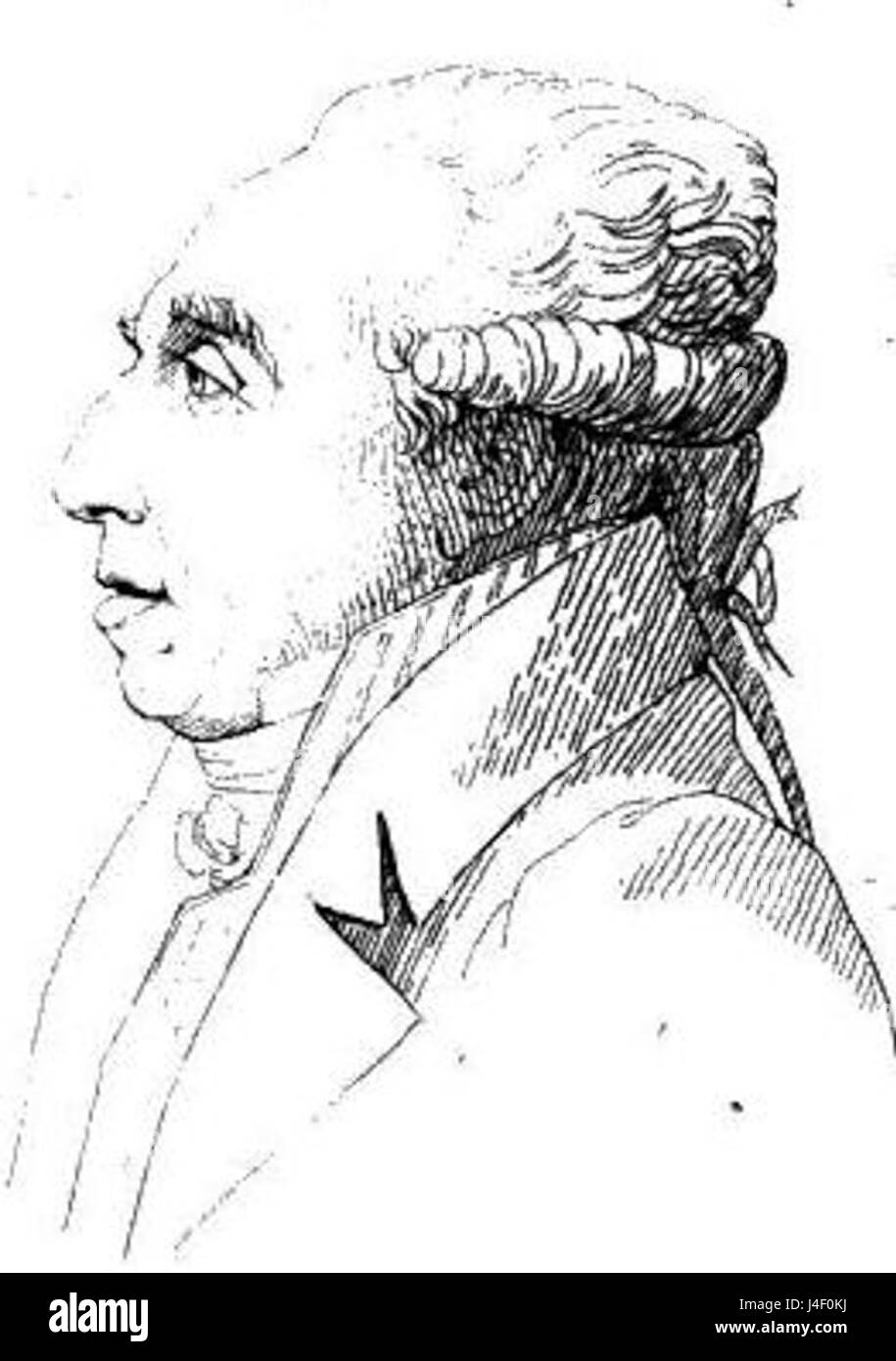 Grandmesnil Jean Baptiste Fauchard dit Foto Stock