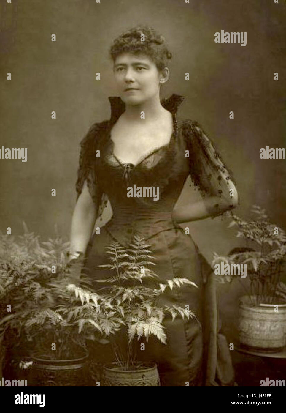 Louise Jopling da Herbert Rose Barraud Foto Stock