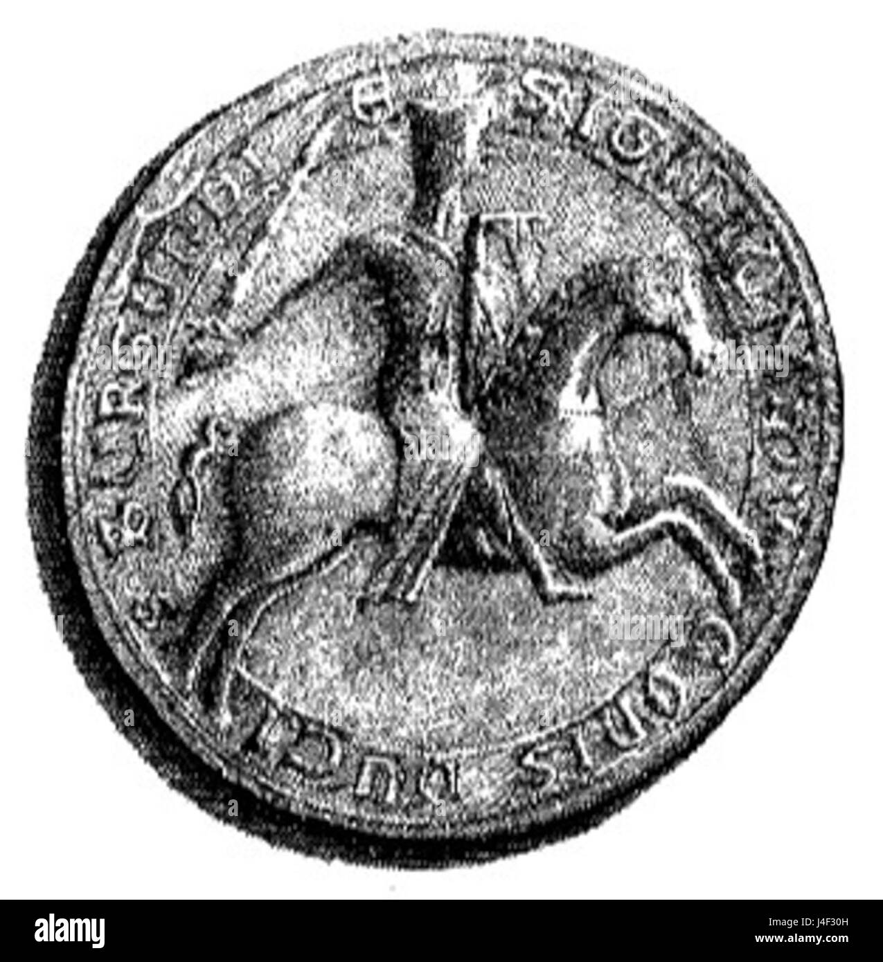 Hugh IV Duca di Borgogna Foto Stock