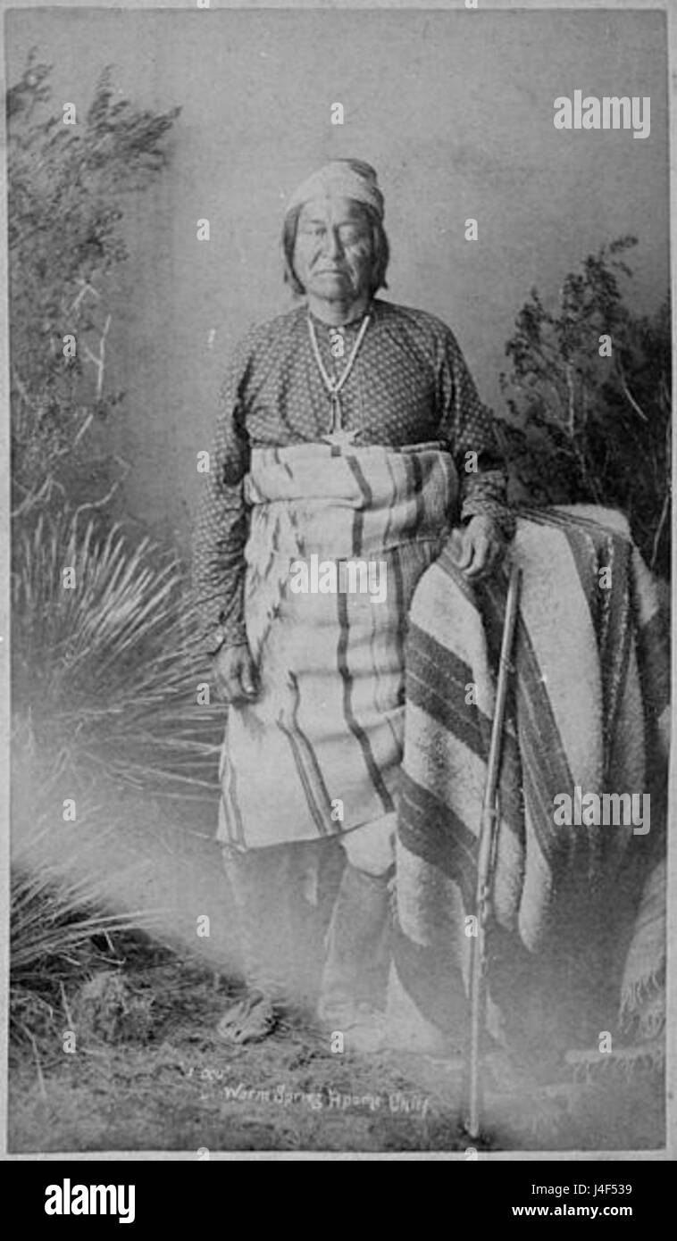 Loco Warm Springs Apache Chief Foto Stock