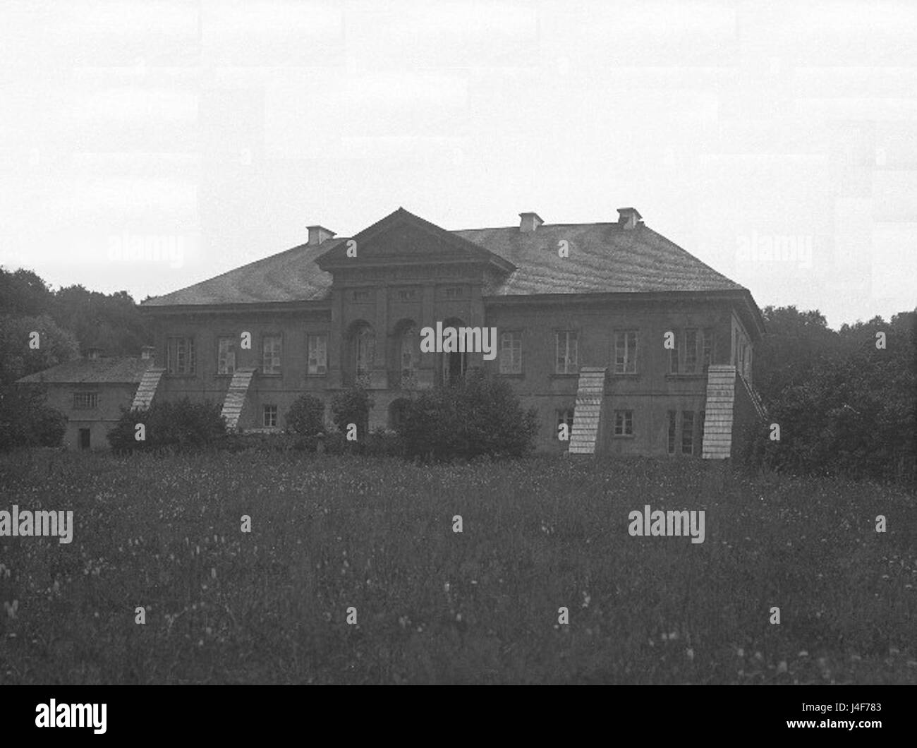 Saviczy palac front 1914 ANNUNCIO Foto Stock