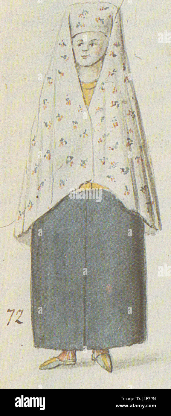 Gli operatori russi moglie da Brotze Foto Stock