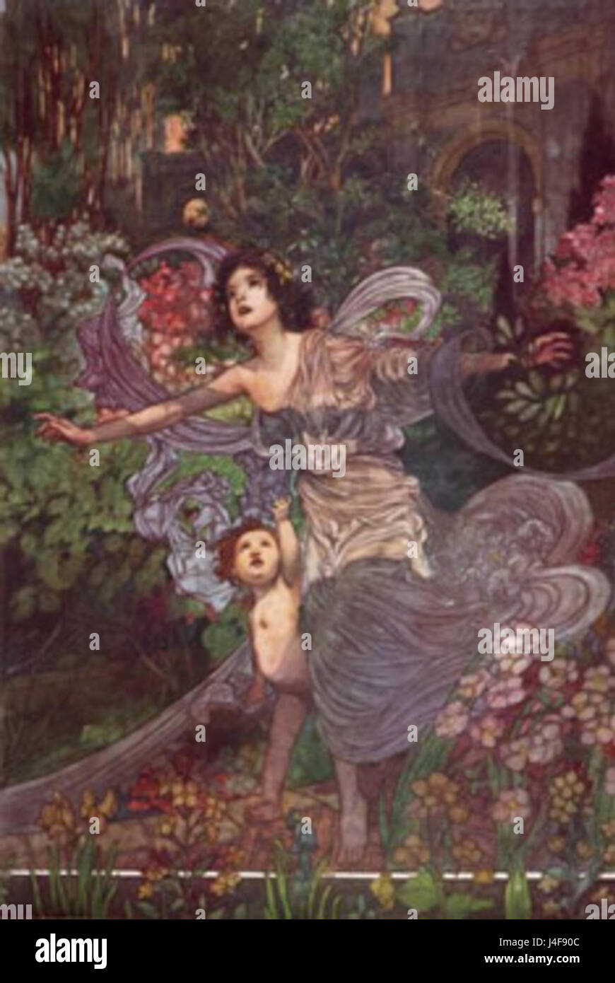 La pianta sensibile, conosciuta scientificamente come Mimosa pudica, è nota per la sua capacità di chiudere rapidamente le foglie quando viene toccata. Questa immagine cattura la risposta unica della pianta agli stimoli, una caratteristica che la rende un soggetto di interesse per la botanica. Foto Stock