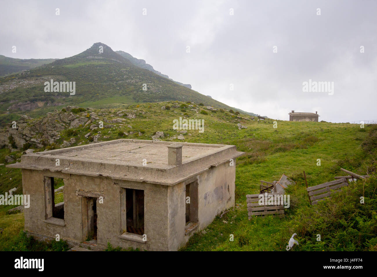 La guerra rovina in corsica Foto Stock