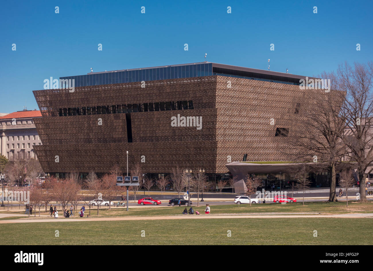 WASHINGTON, DC, Stati Uniti d'America - Smithsonian National Museum of African American Storia e cultura. Foto Stock