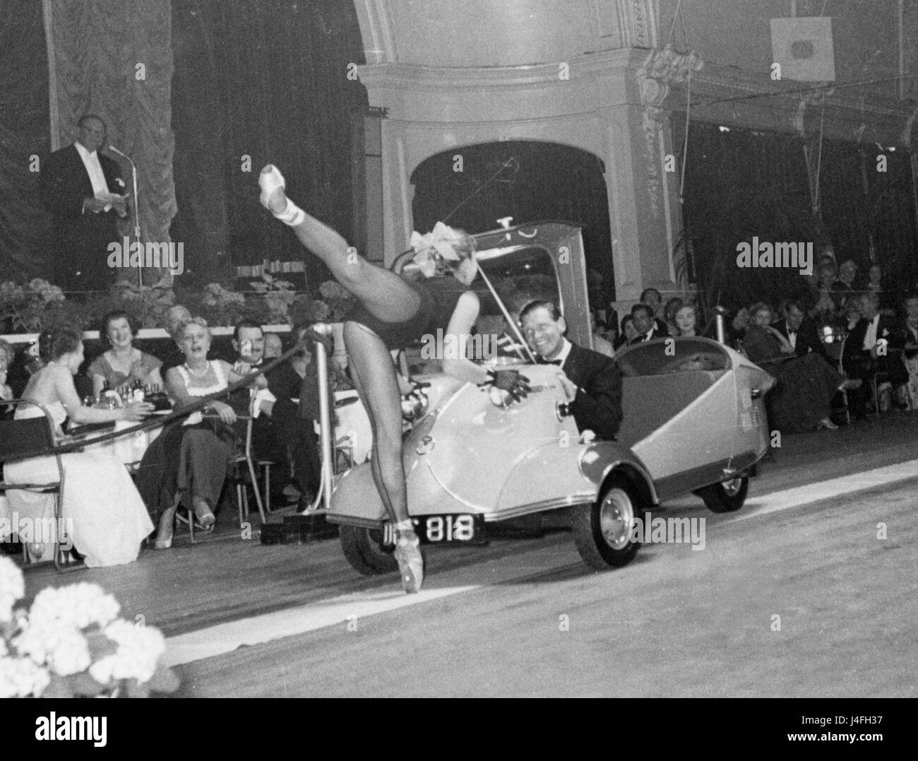 1956 Messerschmitt KR175 al Concours d'Eleganza Foto Stock