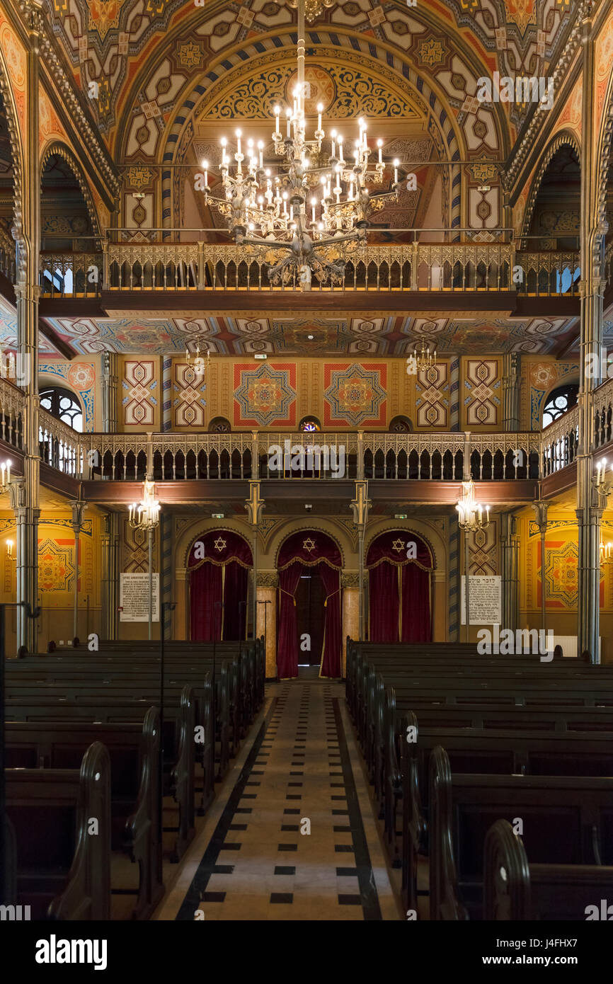 Stock Photo - Il Tempio corale è un bellissimo diciannovesimo secolo sinagoga di Bucarest, Romania Foto Stock